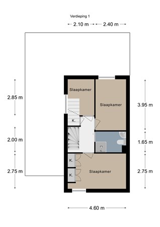 Floorplan - Schepenbankstraat 31, 6291 EA Vaals